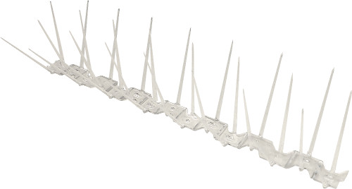 Απωθητικό πτηνών με ακίδες για βεράντες - μπαλκόνια πολυκαρβονικό μήκος 50 εκατοστά