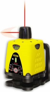 Manual leveling dual beam laser pointer