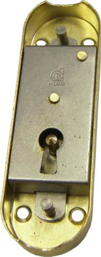 Κλειδαριά ντουλάπας εσωτερική για βέργα χωρίς κλειδί