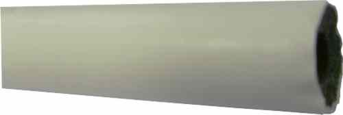 Μόνωση για σωλήνες Ø22 με λευκή πλαστική επένδυση πάχους 4,5mm μήκος 2 μέτρα