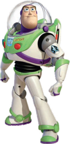 Διακοσμητικό plexiglass Toy Story με τον Buzz Lightyear 29*59,5 εκατοστά