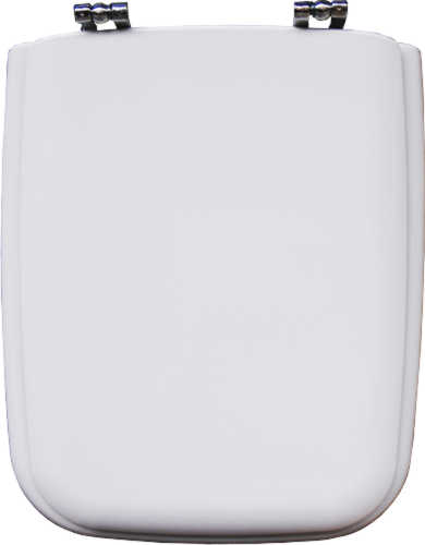 Κάλυμμα τουαλέτας παραλληλόγραμμο λευκό από βακελίτη 340*440 χιλιοστά (κάθετες βίδες)