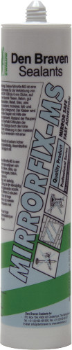 Κόλλα για συγκόλληση καθρεπτών λευκή σε φυσίγγιο 290 ml