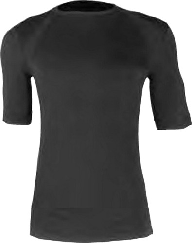 Ανδρικό εσωθερμικό μπλουζάκι κοντομάνικο μαύρο