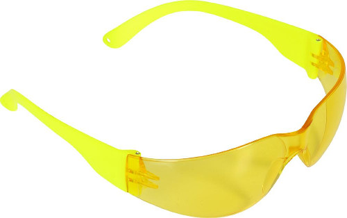 Προστατευτικά γυαλιά εργασίας υψηλής φωτεινότητας κίτρινα