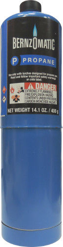 Φιάλη τύπου MAPP GAS για φλόγιστρα υδραυλικών 400 γραμμαρίων