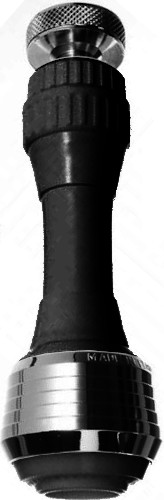 Ρουξούνι βρύσης με αεράτορα 11 εκατοστών μαύρο με σπαστή κεφαλή βιδωτό & για θερμομεικτικές βρύσες - Κάντε κλικ στην εικόνα για να κλείσει