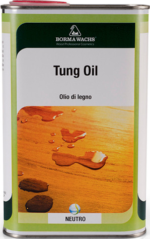 Λάδι συντήρησης ξύλων (Tung oil) κατάλληλο και για ξύλα που έρχονται σε επαφή τρόφιμα 1 λίτρο - Κάντε κλικ στην εικόνα για να κλείσει