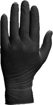 Γάντια νιτριλίου χωρίς πούδρα κατάλληλα για τρόφιμα No9 (L) πακέτο 100 τεμαχίων