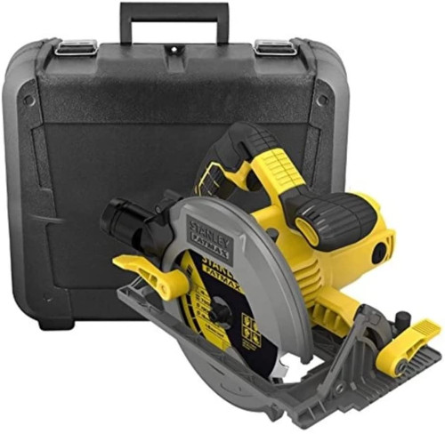 Δισκοπρίονο χειρός 1650W 5500σαλ για δίσκους 190 χιλιοστών ρυθμιζόμενης γωνίας σε βαλίτσα μεταφοράς