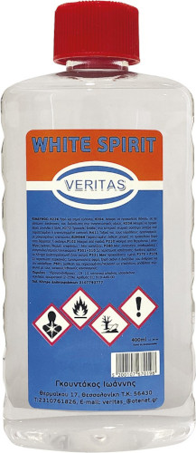 Διαλυτικό χρωμάτων (white spirit) σε πλαστικό μπουκάλι