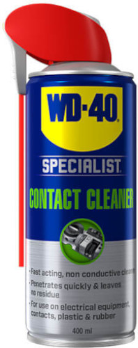 Σπρέι WD40 καθαρισμού επαφών χωρίς λάδι 400ml με αρθρωτό ακροφύσιο