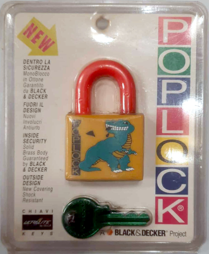 Λουκέτο δεινόσαυρος 30 χιλιοστών με 2 κλειδιά (συλλεκτικό μοντέλο)