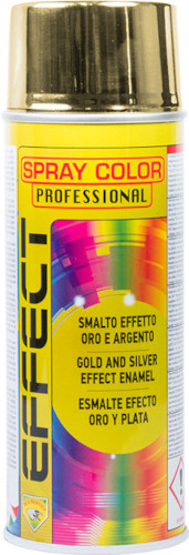 Διακοσμητικό σπρέι που δίνει αποτέλεσμα χρωμίου χρυσό 400ml