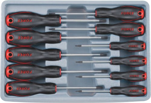 Σετ 11 κατσαβιδιών τύπου torx με τρύπα TT6 - TT40