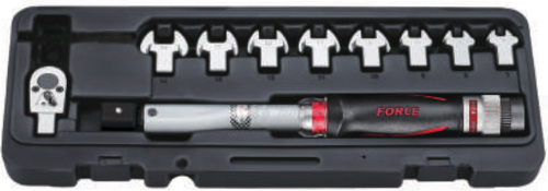 Δυναμόκλειδο ρυθμιζόμενης ροπής 6 - 30 Νm με κλειδιά 7-14 χιλιοστών