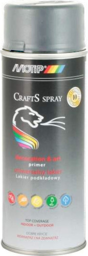 Αστάρι μετάλλων σε σπρέι γκρι χρώμα 400ml Αστάρι μετάλλων σε σπρέι γκρι χρώμα 400ml