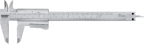 Αναλογικό παχύμετρο 200 χιλιοστών ανοξείδωτο (κλίμακα σε χιλιοστά και ίντσες)